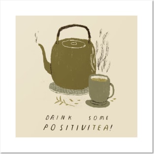 positivitea Posters and Art